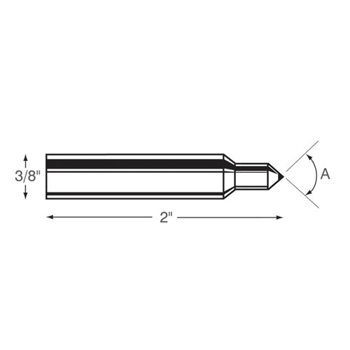 Diamond Cone Points - CP2, 60°