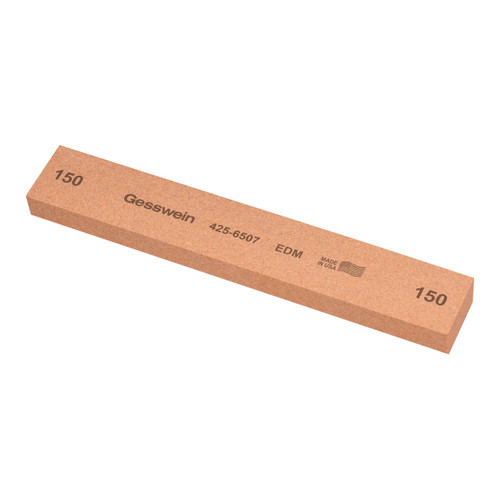 Gesswein® EDM Stones - 1" x 1/2" x 6", 150 Grit  (Pkg. of 6)