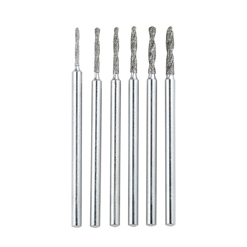 Metric Diamond Twist Drills - Set of 6