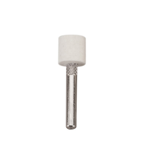 Mounted Felt Bobs, Cylinders - 1/4" Shank, 1107 Hard  (Pkg. of 12)