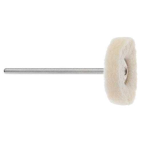 7/8" Soft Mounted Felt Wheel 1/8" Shank