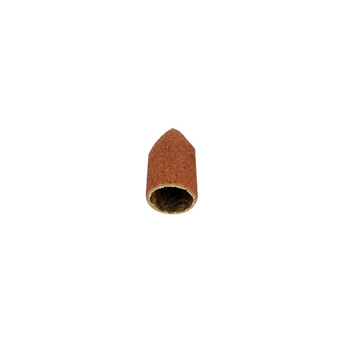 Abrasive Caps - Cone Top 9/32" x 1/2", 60 Grit (Pkg. of 50)