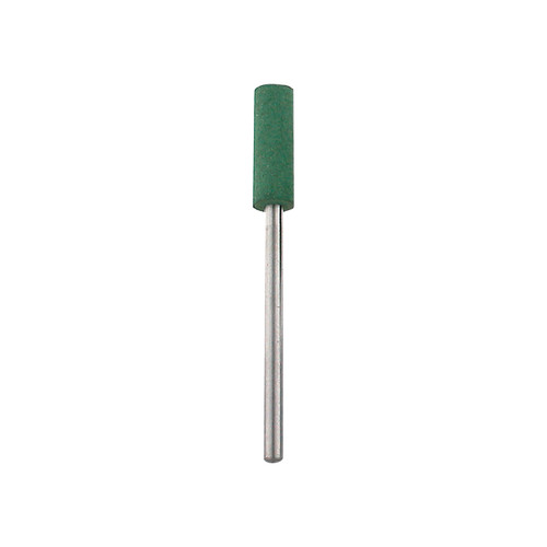 Cera Mounted 5x15 Green Cylinder 3/32" Shank