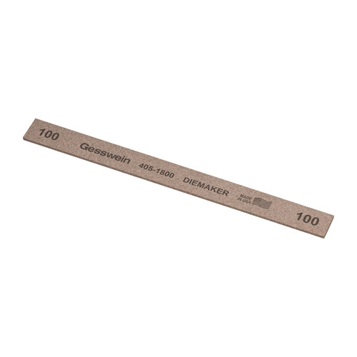 Gesswein® Diemaker Stones - 1/2" x 1/16" x 6", 100 Grit  (Pkg. of 12)