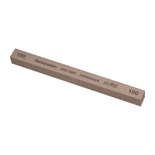 Gesswein® Diemaker Stones - 1/2" x 1/2" x 6", 100 Grit  (Pkg. of 6)