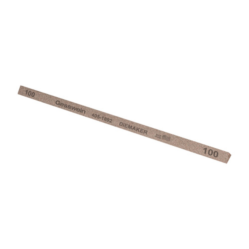 Gesswein® Diemaker Stones - 1/4" x 6" Triangle, 100 Grit  (Pkg. of 12)