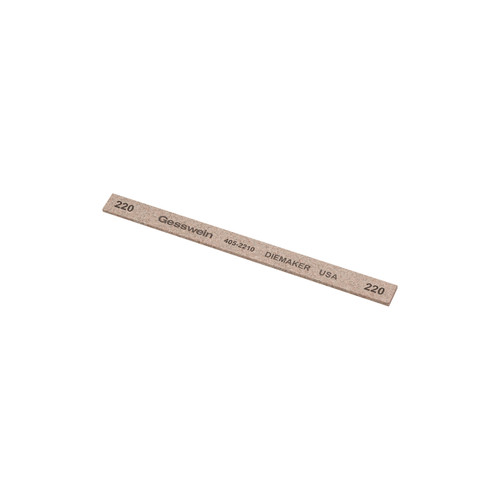 Gesswein® Diemaker Stones - 1/4" x 1/16" x 4", 220 Grit  (Pkg. of 12)