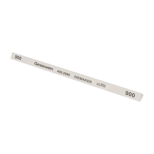 Gesswein® Diemaker Stones - 3/8" x 6" Triangle, 900 Grit  (Pkg. of 12)