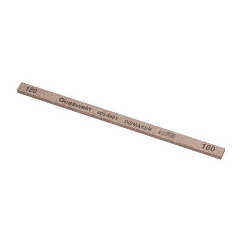 Gesswein® Diemaker Stones - 1/4" x 1/8" x 6", 180 Grit  (Pkg. of 12)