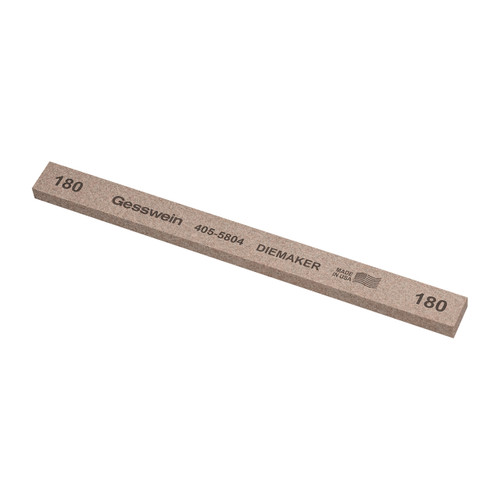 Gesswein® Diemaker Stones - 1/2" x 1/4" x 6", 180 Grit  (Pkg. of 12)