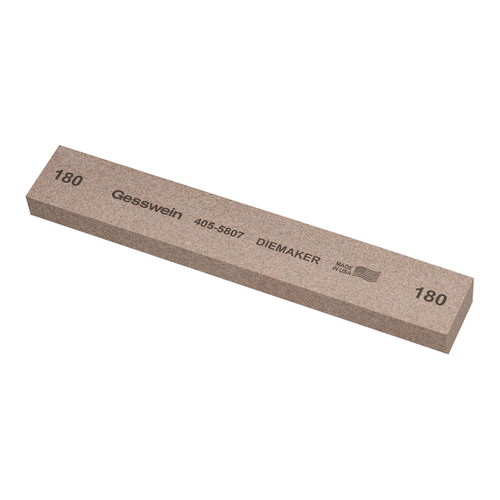 Gesswein® Diemaker Stones - 1" x 1/2" x 6", 180 Grit  (Pkg. of 6)