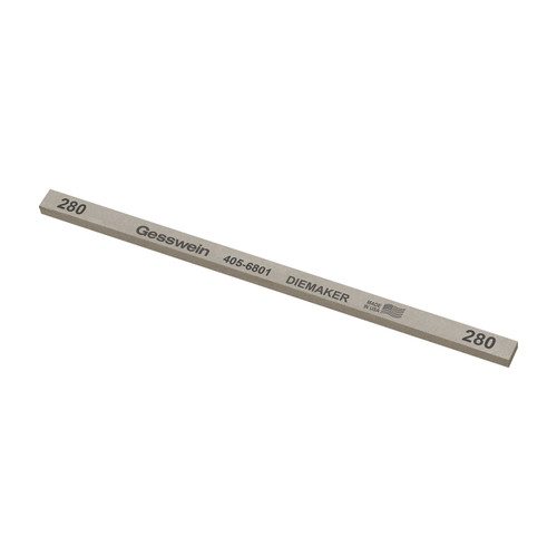 Gesswein® Diemaker Stones - 1/4" x 1/8" x 6", 280 Grit  (Pkg. of 12)