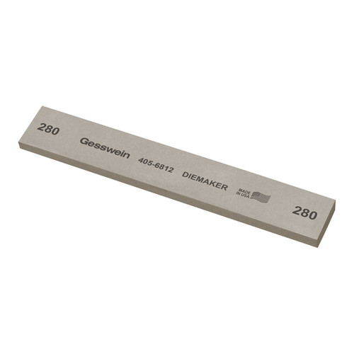 Gesswein® Diemaker Stones - 1" x 1/4" x 6", 280 Grit  (Pkg. of 6)