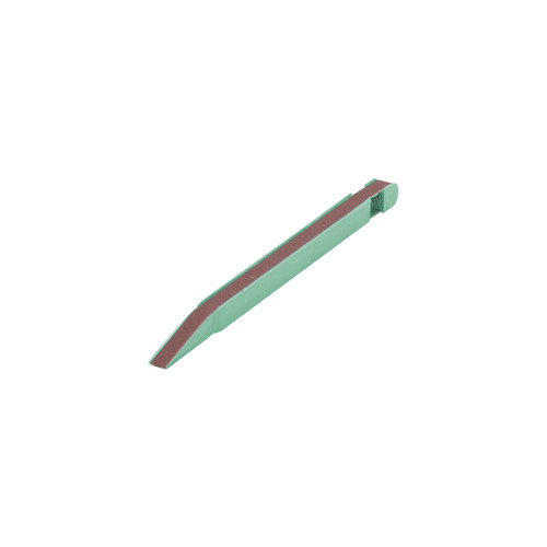 1/4" Green Belt Stick with a 320 Grit Belt