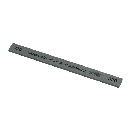 Gesswein® Moldmaker Stones - 1/2" x 1/8" x 6", 320 Grit  (Pkg. of 12)