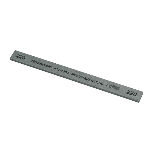 Gesswein® Moldmaker Plus Stones - 1/2" x 1/8" x 6", 220 Grit  (Pkg. of 12)