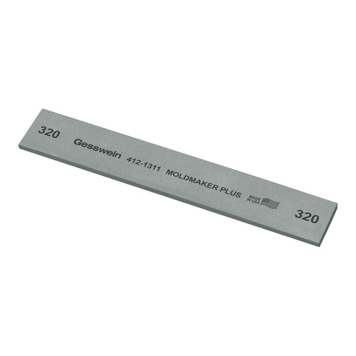 Gesswein® Moldmaker Plus Stones - 1" x 1/8" x 6", 320 Grit  (Pkg. of 6)