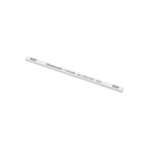 Gesswein® Oil-Treated Stones - 5/32" x 5/32" x 4", 800 Grit  (Pkg. of 12)