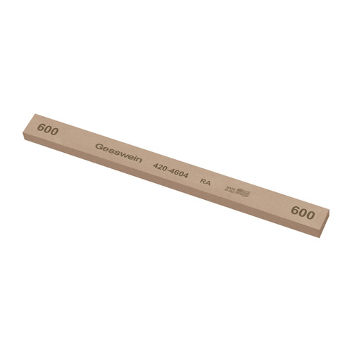 Gesswein® RA Stones - 1/2" x 1/4" x 6", 600 Grit  (Pkg. of 12)