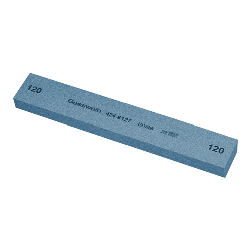 Gesswein® EDM Blue Stones - 1" x 1/2" x 6", 120 Grit  (Pkg. of 6)