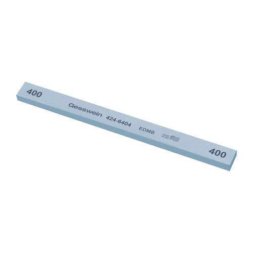 Gesswein® EDM Blue Stones - 1/2" x 1/4" x 6", 400 Grit  (Pkg. of 12)