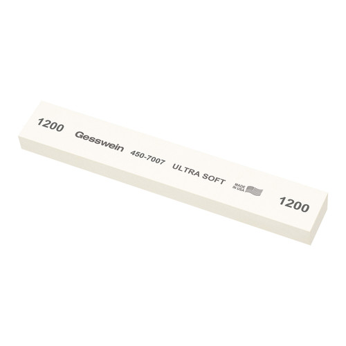 Gesswein® Ultra-Soft Stones - 1" x 1/2" x 6", 1200 Grit  (Pkg. of 6)