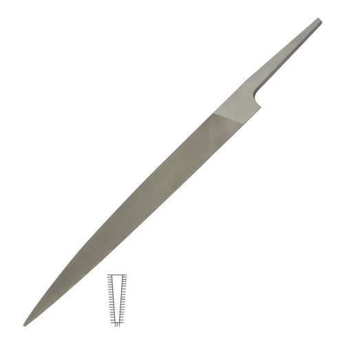 Grobet USA® Knife 6" Cut 0 Swiss Pattern Precision File