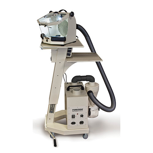 Foredom® Work Station with Lighted Work Chamber & Dust Collector