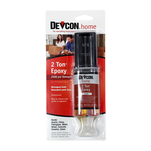 Devcon® Epoxy 2-Ton Clear 1oz Dev-Tube (Pkg. of 6)