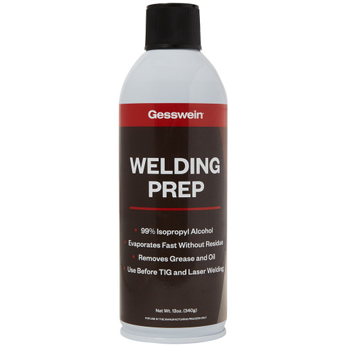 Gesswein® Welding Prep Cleaner (Case of 12 Cans)
