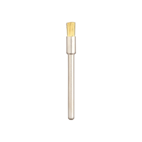 SUPRA® "ME" #869M Brass Straight End Brushes 3mm Shank (Pkg. of 12)