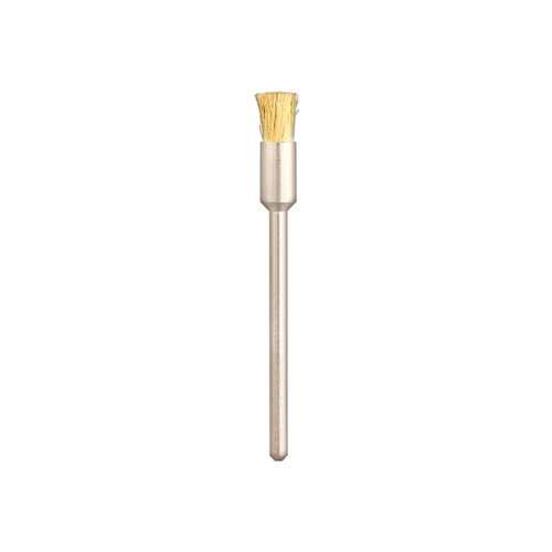 SUPRA® "ME" #870 Brass Straight End Brushes, 3/32" Shank (Pkg. of 12)
