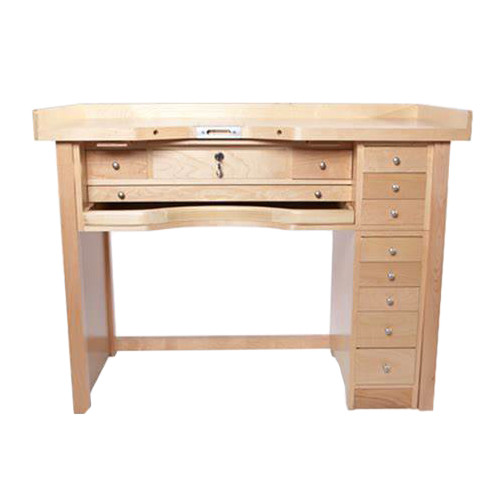 Enclosed Solid Wood Workbench
