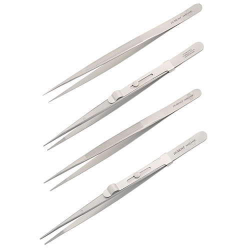 Bench Tools - Tweezers - Dumont® Diamond Serrated Tip Tweezers - Gesswein