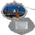 Pewter Ornament, Riverfront — Cincinnati gift basket by The Best of Cincinnati
