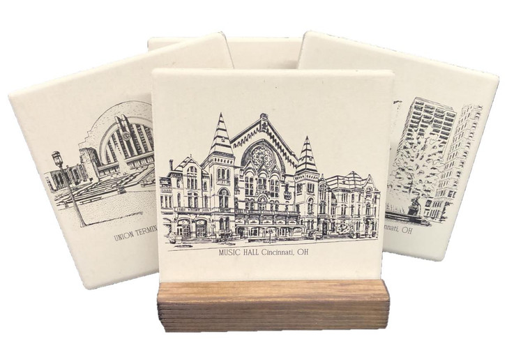 Cincinnati Coasters — Cincinnati gift basket by The Best of Cincinnati