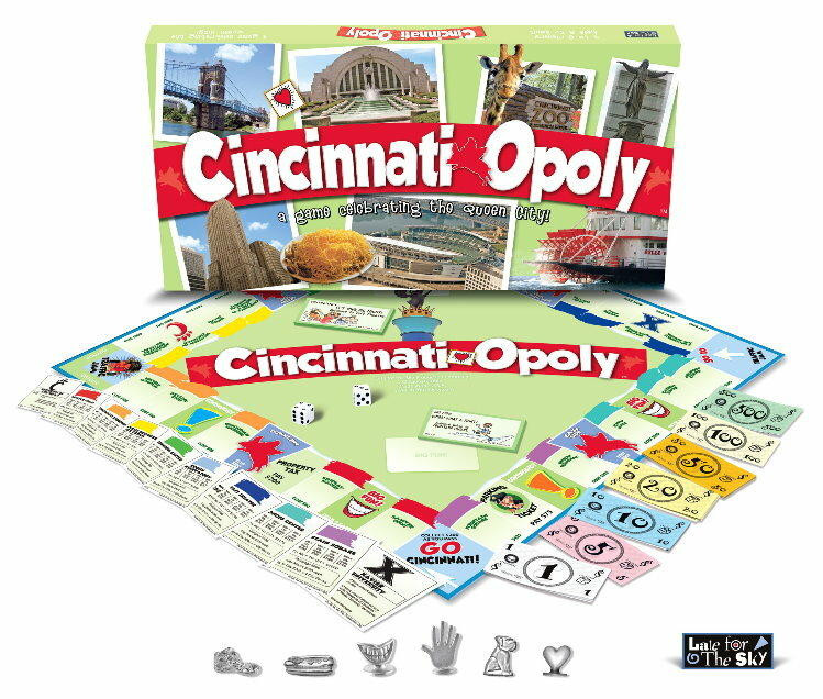 Cincinnati-Opoly Game — Cincinnati gift basket by The Best of Cincinnati