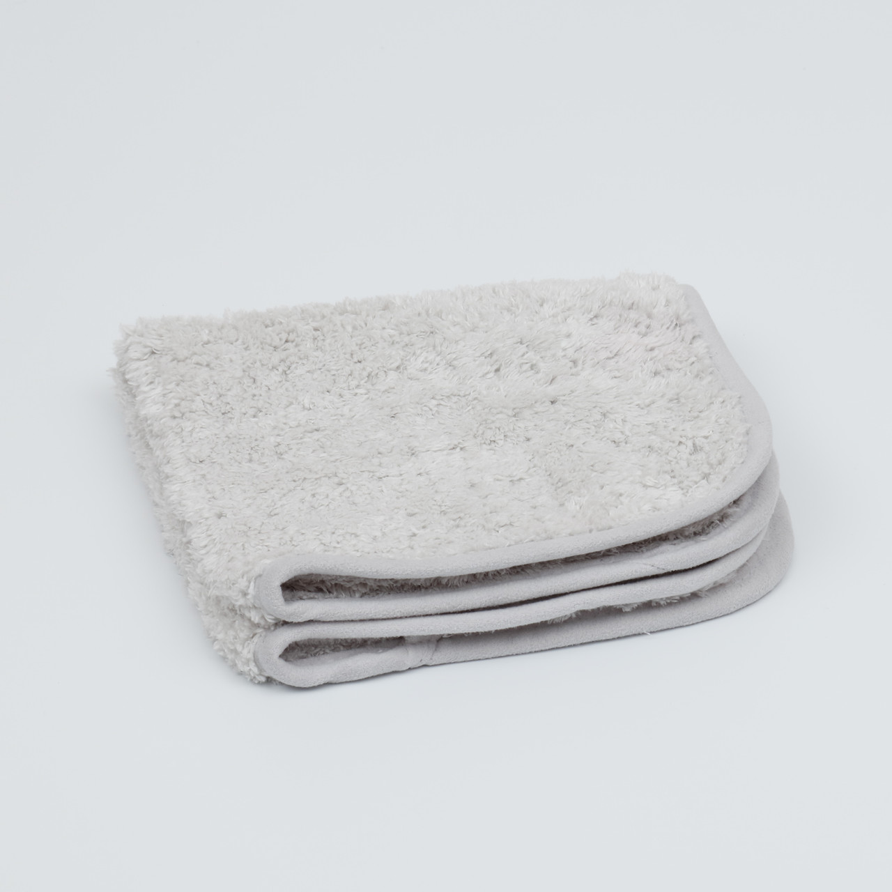 The Rag Company - Platinum Pluffle Microfiber Detailing Towels -  Professional Korean 70/30 Blend, Plush Waffle Weave, 480gsm, 16in x 16in,  Ice Grey