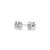 3 cttw Certified IGI Lab Grown Round Diamond Stud Earrings 14k White Gold(G/VS2)