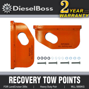 Recovery tow points for Toyota LandCruiser 200 series Recovery tow points for Toyota LandCruiser 200 series