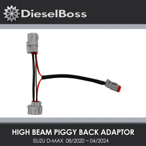 High Beam Piggy Back Adapter For Isuzu DMAX D-MAX 08/2020 ~ 2023 High Beam Piggy Back Adapter For Isuzu DMAX D-MAX 08/2020 ~ 2023