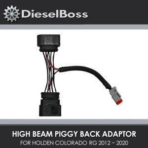 High Beam Piggy Back Adapter For Holden Colorado RG 2012 ~ 2020 High Beam Piggy Back Adapter For Holden Colorado RG 2012 ~ 2020