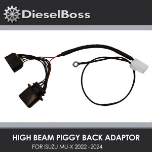 High Beam Piggy Back Adapter For Isuzu MU-X MUX 2022 ~ 2024 High Beam Piggy Back Adapter For Isuzu MU-X MUX 2022 ~ 2024
