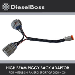 High Beam Piggy Back Adapter For Mitsubishi Pajero Sport QF 2020 ~ Onwards