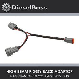 High Beam Piggy Back Adapter For Nissan Patrol Y62 Series 5 2020 ~ Onwards