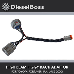 High Beam Piggy Back Adapter For Toyota Fortuner Facelift 08/2020 ~