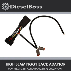 High Beam Piggy Back Adapter For NEXT GEN Ford Ranger XL 2022 ~ Onwards High Beam Piggy Back Adapter For NEXT GEN Ford Ranger XL 2022 ~ Onwards