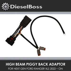 High Beam Piggy Back Adapter For NEXT GEN Ford Ranger XLS 2022 ~ Onwards