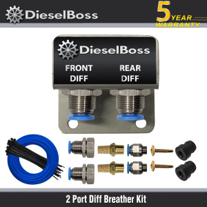 2-Port Diff Breather Kit with blue hose for Mitsubishi Pajero Sport Triton MN MQ 2-Port Diff Breather Kit with blue hose for Mitsubishi Pajero Sport Triton MN MQ