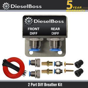 2-Port Diff Breather Kit with red hose for Mitsubishi Pajero Sport Triton MN MQ 2-Port Diff Breather Kit with red hose for Mitsubishi Pajero Sport Triton MN MQ